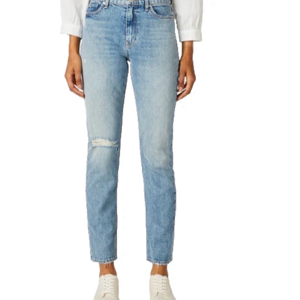 Hudson Jeans Light Blue Straight Leg Women's Jeans